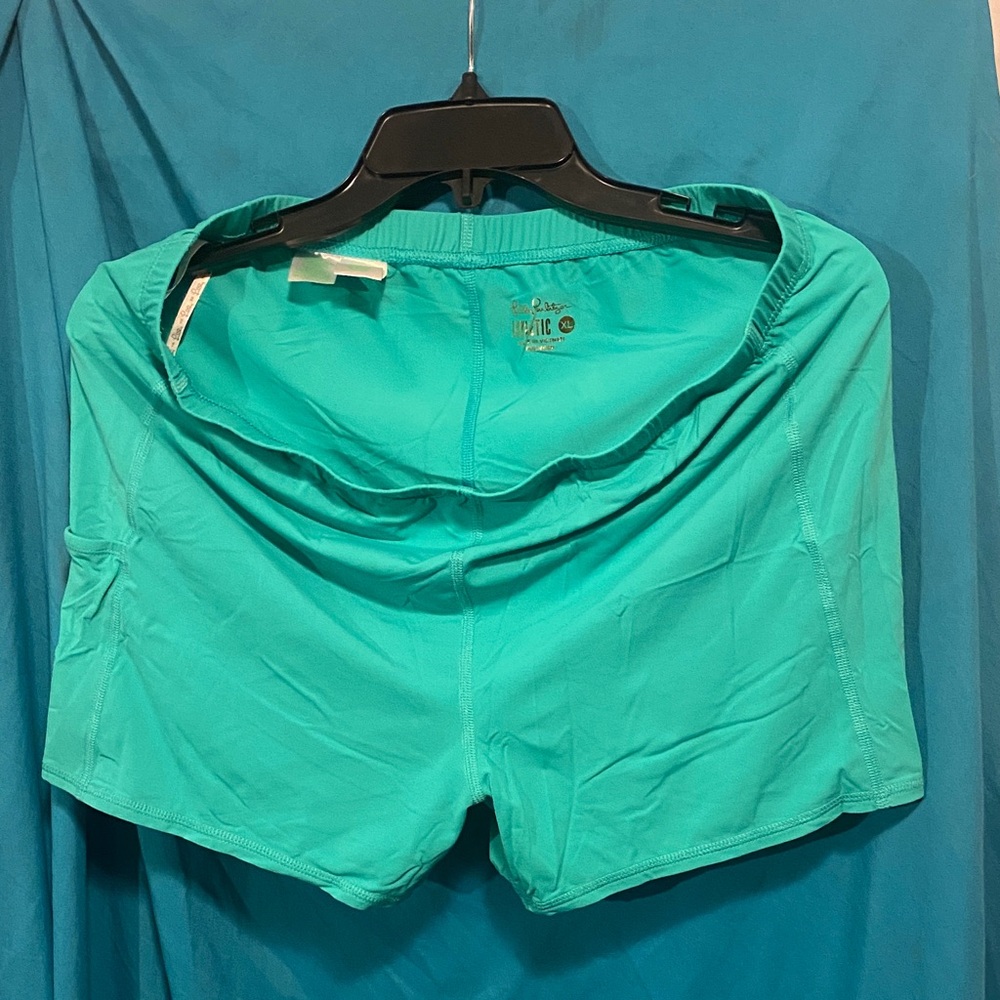 Lilly Pulitzer Luxletic Vibrant Blue Shorts